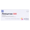 Левицитам 500 таблетки, п/плен. обол. по 500 мг №60 (10х6)