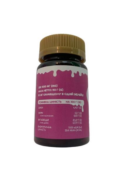 Желейки Pink Canna CBD 1500 мг, 30 штук