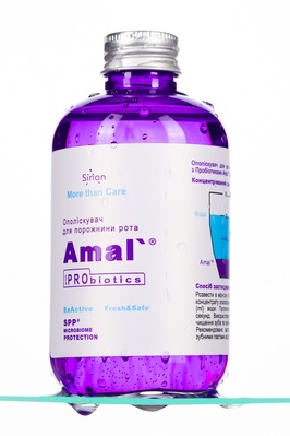 Ополаскиватель для полости рта Amal` sensitive с пробиотиками, 200 мл