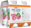 Энтеральное питание Nestle Resource 2.0 + Fibre со вкусом клубники, 4 шт по 200 мл