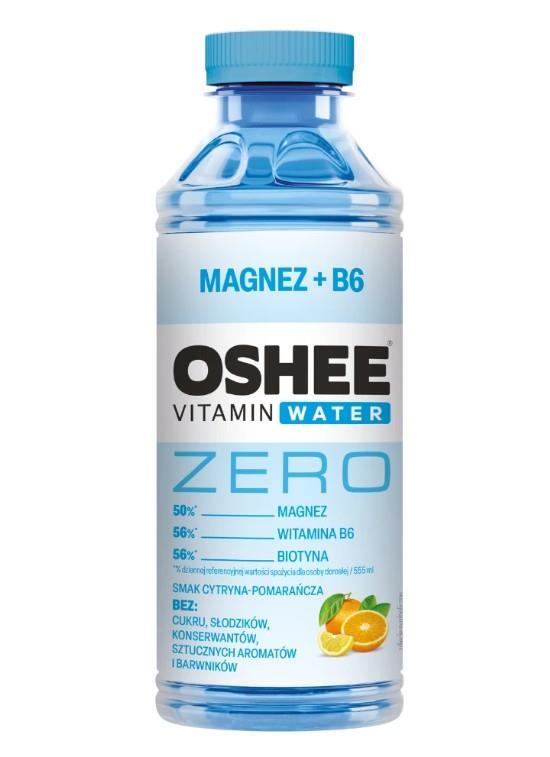 Напиток Oshee Vitamin Water Zero лимон-апельсин, 0,555 л