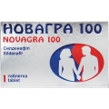 Новагра 100 таблетки, п/плен. обол. по 100 мг №1