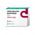 Прегабалін-Дарниця капсули по 150 мг №14 (7х2)