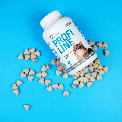 Актив Комплекс + виведення шерсті ProVet Profiline для котів, 180 таблеток