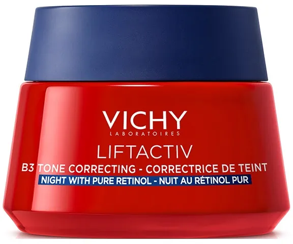 Крем для обличчя Vichy Liftactiv Pigment Specialist B3 нічний антивіковий з ретинолом для корекції пігментних плям, 50 мл