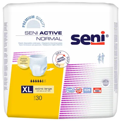 Труси поглинаючі для дорослих Seni Active Normal Extra large, 30 штук