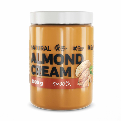 Мигдальне масло 7Nutrition Almond Butter Smooth 100% Natural, 500 г