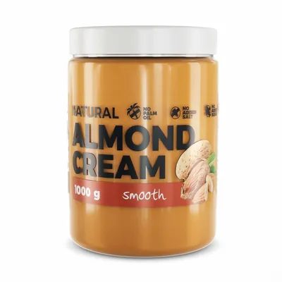 Мигдальне масло 7Nutrition Natural Almond Cream Smooth, 500 г
