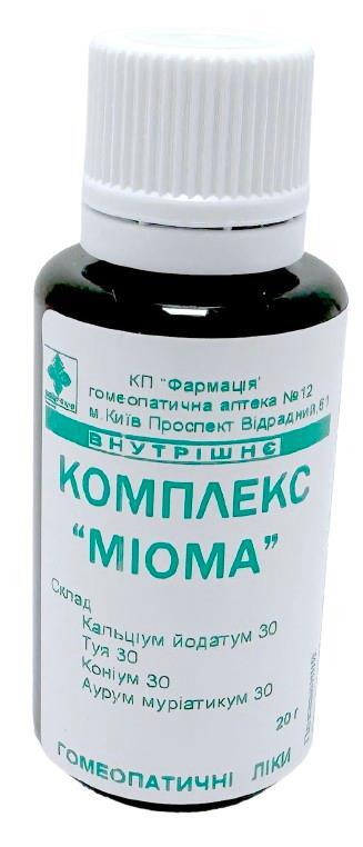 Комплекс Миома КП Фармация гранулы по 20 г во флак.