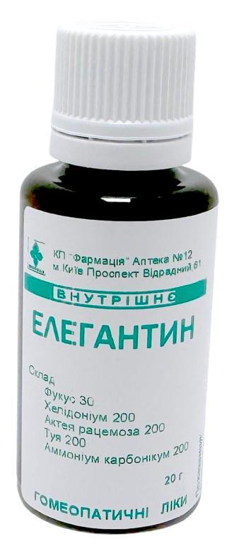 Комплекс Элегантин КП Фармация гранулы по 20 г во флак.