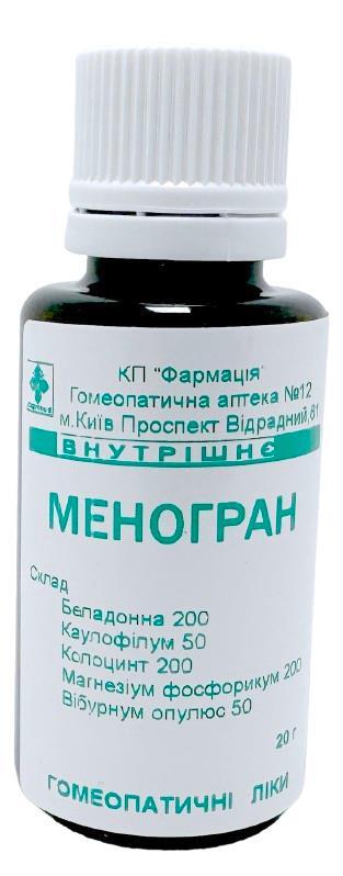 Комплекс Меногран КП Фармация гранулы по 20 г во флак.