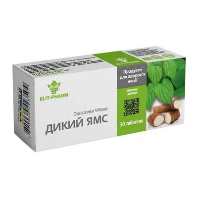 Дикий Ямс Elit-Pharm таблетки №30