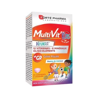 МультиВит Кидс Forte Pharma для детей таблетки №30