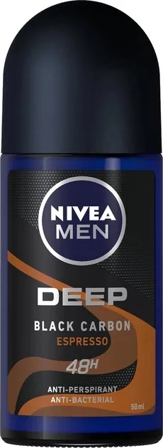 Дезодорант-антиперспірант кульковий Nivea Men Deep Espresso 72h (85366), 50 мл