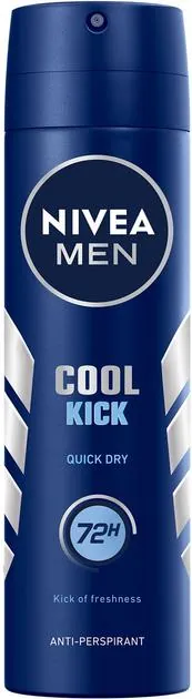 Дезодорант-антиперспірант спрей Nivea Men Cool Kick 72h (82883), 150 мл