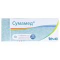 Сумамед таблетки, дисперг. по 1000 мг №1