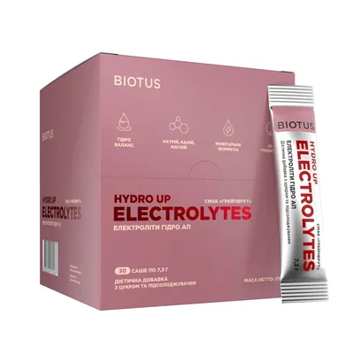 Електроліти Гідро Ап Biotus Eloctrolytes Hydro Up грейпфрут, 30 саше