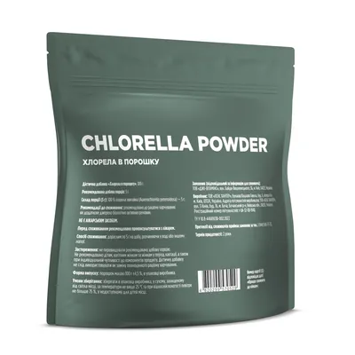 Хлорела Biotus Chlorella порошок, 100 г
