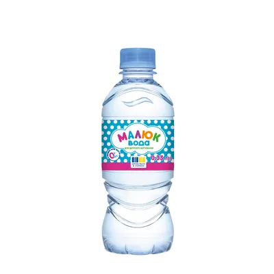 Вода питна Малюк (Малиш) дитяча негазована, 0,33 л