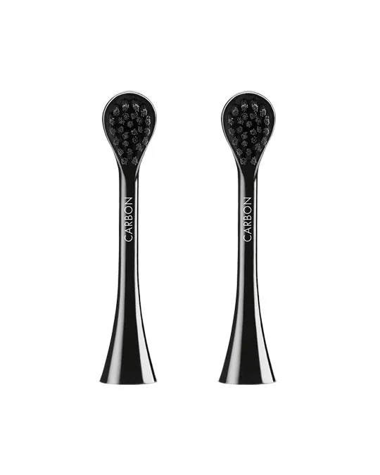 Насадки для звукової щітки Curaprox Hydrosonic black is white Carbon, 2 штуки