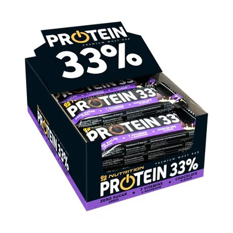 Батончик протеїновий Go On Nutrition Protein 33% шоколад, 25 штук по 50 г