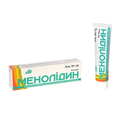 Менолідин гель по 30 г у тубах