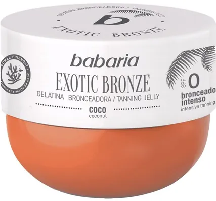 Крем для засмаги Babaria Exotic Bronze SPF0 для тіла з кокосом та морквою, 200 мл