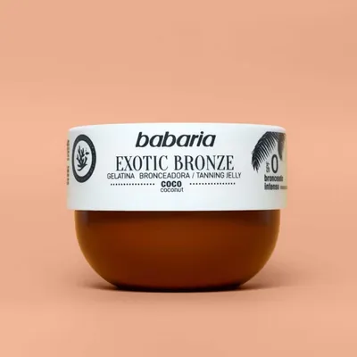 Крем для засмаги Babaria Exotic Bronze SPF0 для тіла з кокосом та морквою, 200 мл