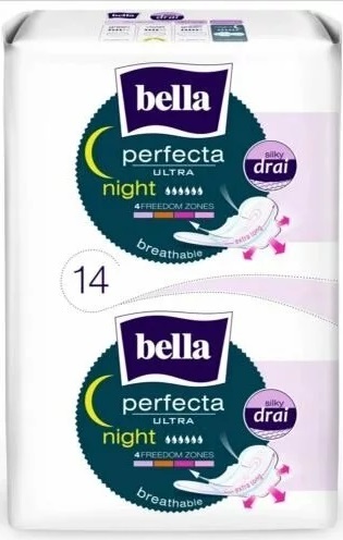 Прокладки гигиенические Bella Perfecta Ultra Night Silky Drаі, 14 шт
