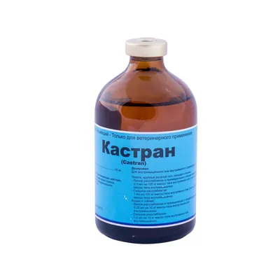 Кастран (ДЛЯ ТВАРИН) розчин для ін'єкцій, 100 мл