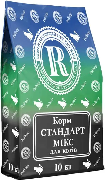 Корм сухий Ройчер Стандарт Мікс для котів, 10 кг