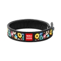 Браслет Collar WAUDOG 00511 Пончик премиум кожа, ширина 15 мм, длина 21-23 см, черный