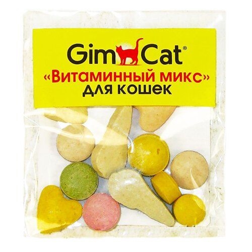 Витаминный микс GimCat для кошек, 12 штук