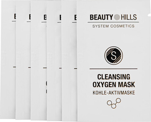 Маска для лица Beauty Hills Cleansing Oxygen очищающая кислородная, 6 уп х 8 мл