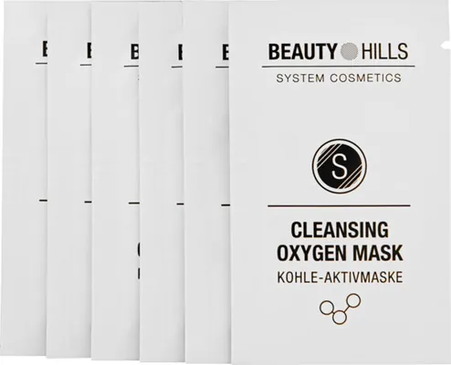 Маска для обличчя Beauty Hills Cleansing Oxygen очищуюча киснева, 6 шт х 8 мл