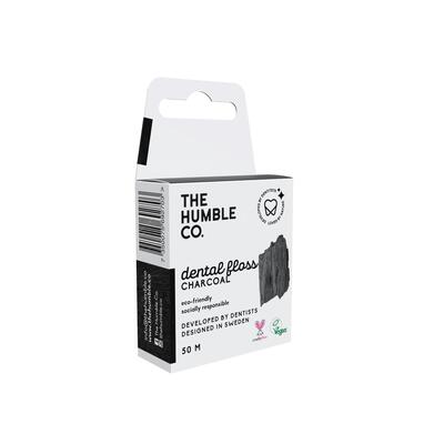 Зубна нитка-флос Humble з вугіллям, 50 м