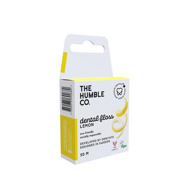 Зубна нитка-флос Humble зі смаком лимону, 50 м
