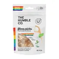 Зубні нитки The Humble Co. з ручкою з кукурудзяного крохмалю, 50 шт