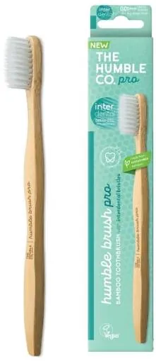 Зубна щітка The Humble Co. Pro Interdental Натуральна бамбукова, 1 шт