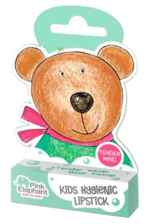 Помада гігієнічна Pink Elephant Ведмедик Потап, 3,6 г