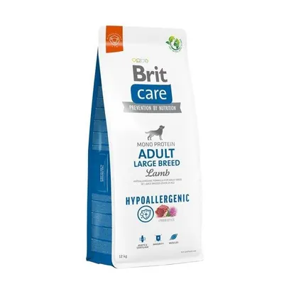 Корм сухий Brit Care Dog Hypoallergenic Adult Large Breed для собак великих порід гіпоалергенний з ягням, 12 кг