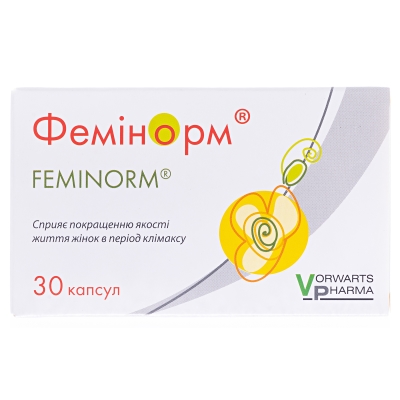 Феминорм капсулы мягк. желат. №30 (15х2)