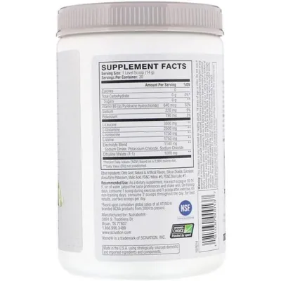 Амінокислоти Scivation Xtend BCAAs Green Apple, 30 порцій