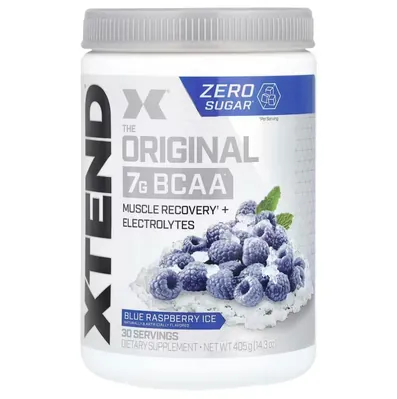 Амінокислоти Scivation Xtend BCAAs Blue Raspberry Ice, 30 порцій
