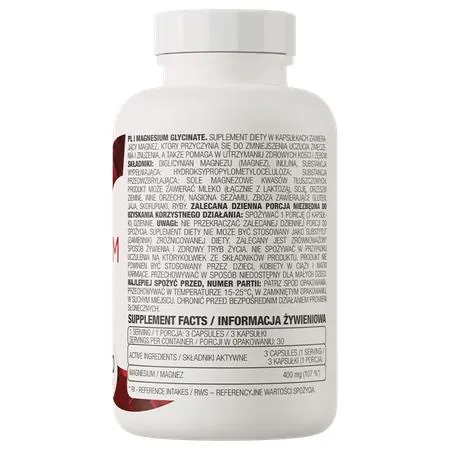 Магнію гліцинат OstroVit Magnesium Glycinate, 90 капсул