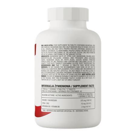 Комплекс OstroVit MgZB Ultra, 120 таблеток