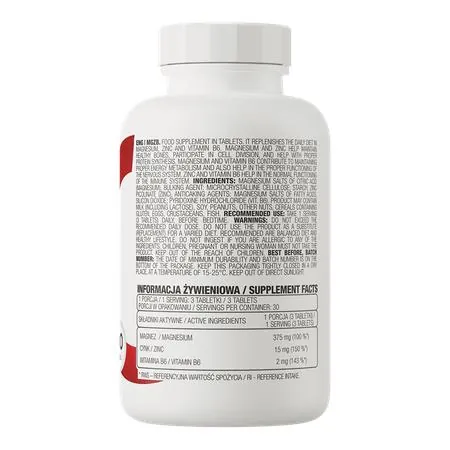 Комплекс OstroVit MgZB, 90 таблеток