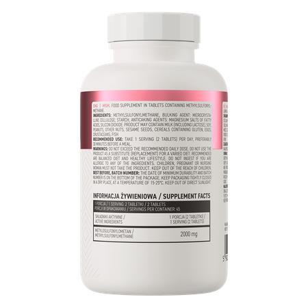 Метилсульфонілметан OstroVit MSM, 90 таблеток