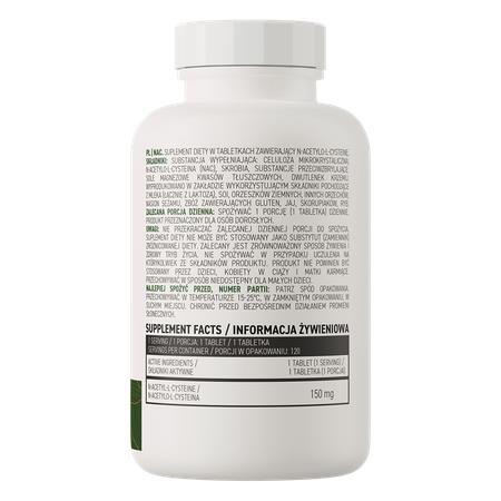 N-ацетил-L цистеїн OstroVit NAC, 120 таблеток