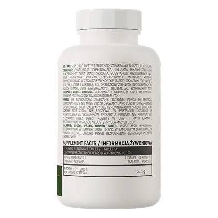 N-ацетил-L цистеїн OstroVit NAC, 120 таблеток